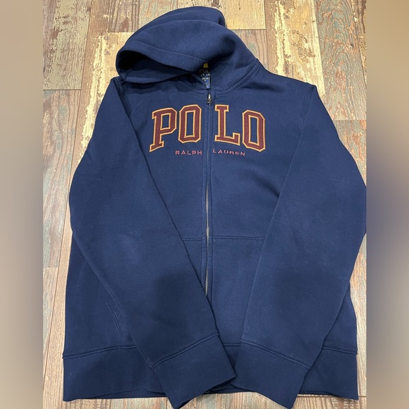 Polo Zip Up Hoodie - Picture 1 of 6